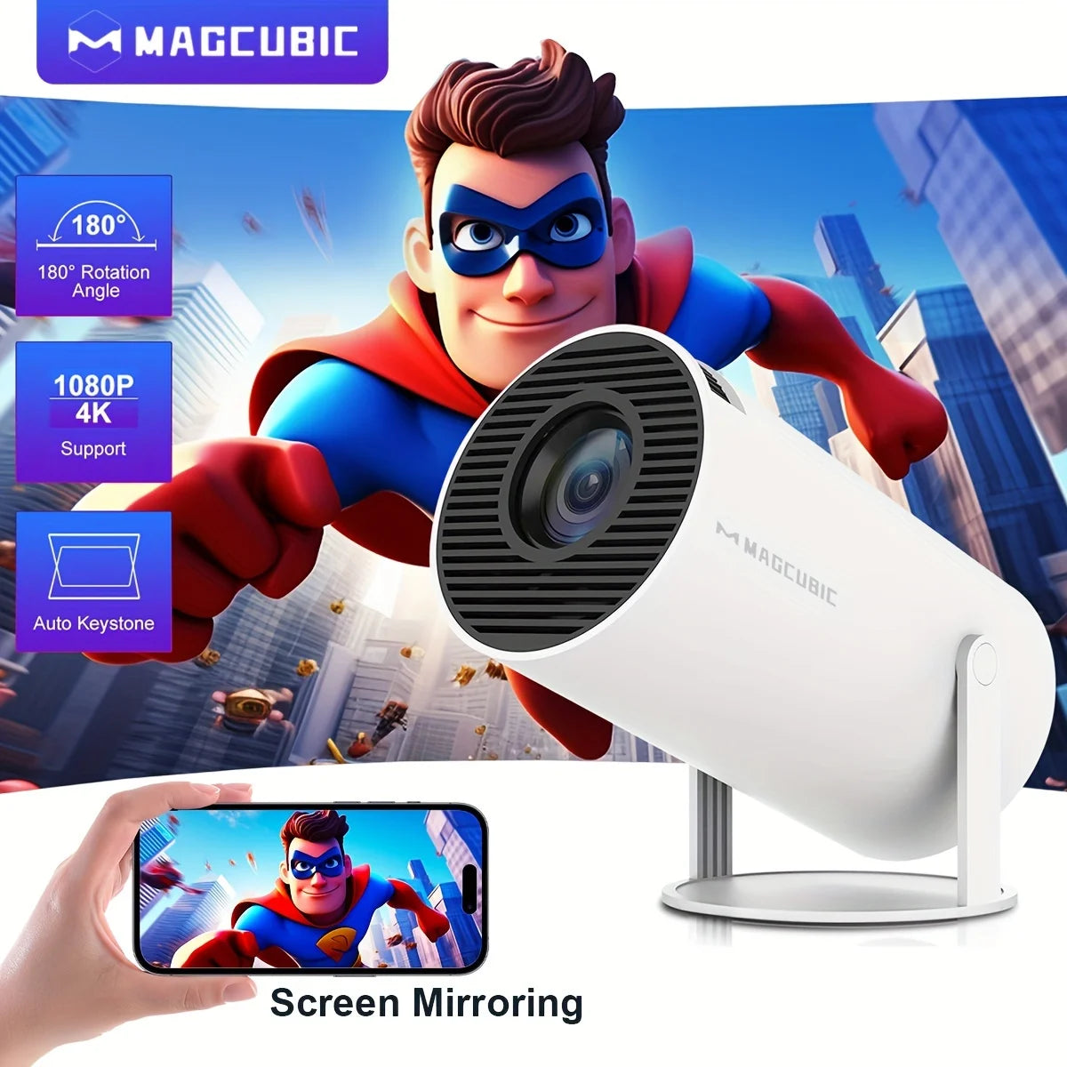 Neo Home™ Home Movie Projector