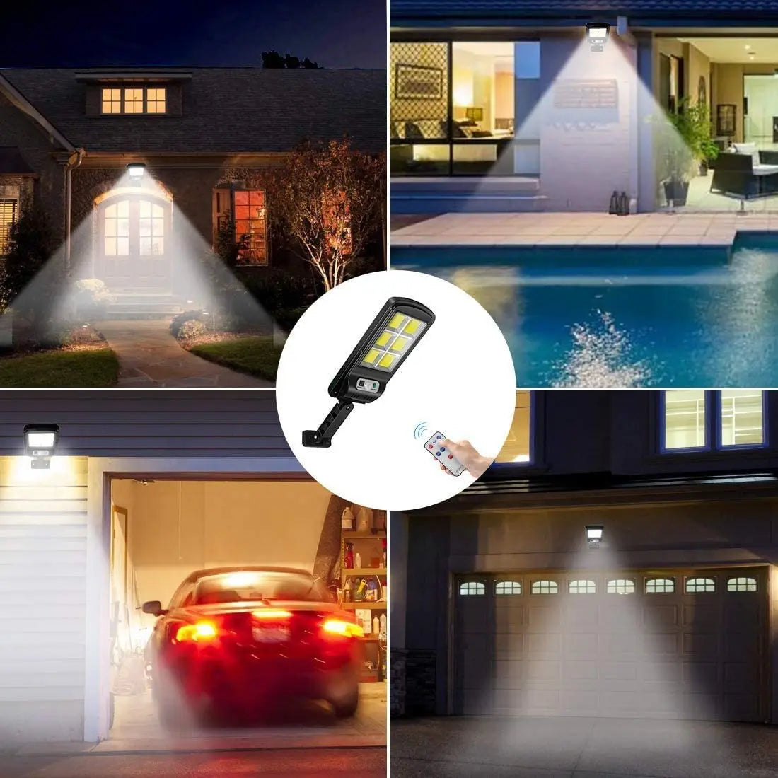 Bright Solar Security Light