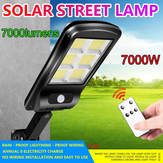 Bright Solar Security Light