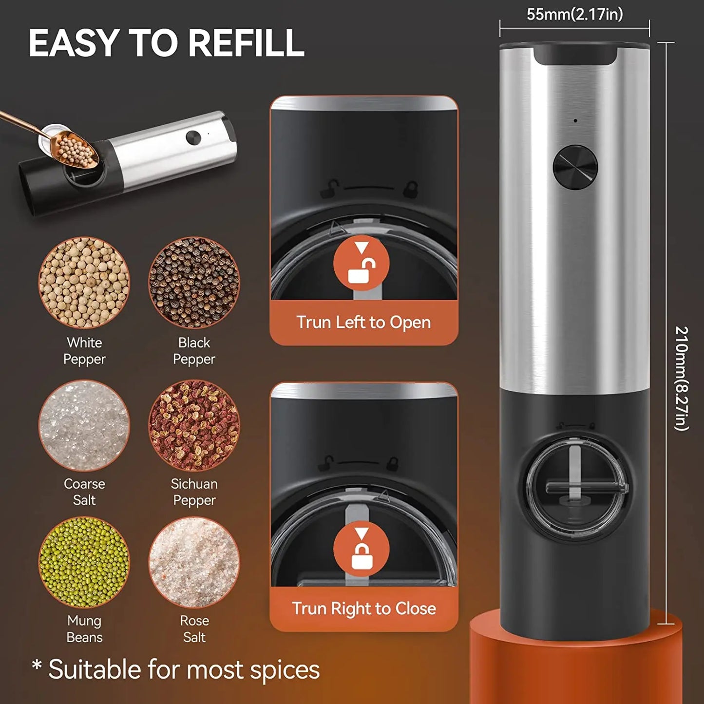 Smart Spice Grinder Duo